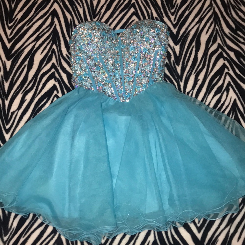 Ballerina Style Sequined Bodice Dress